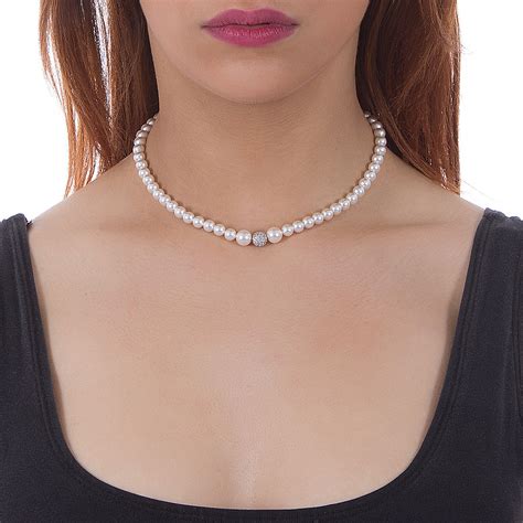 collana di perle donna.